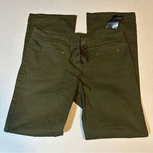 Vintage 90s Y2K Ralph Ralph Lauren Lace Fly Twill Pants